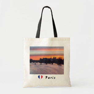 Sunrise over Ile de la Cite en Notre Dame - Parijs Tote Bag