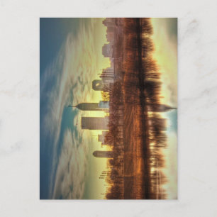 Sunrise over Indianapolis, IN Briefkaart