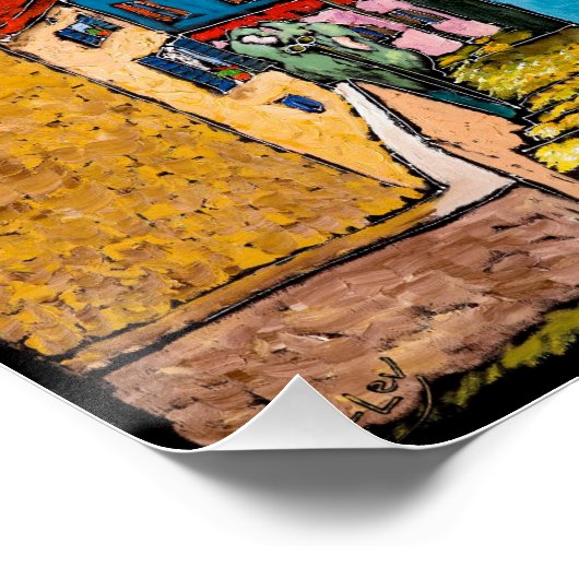 Sunrise Over Jerusalem, Jonathan Kis-Lev Poster (Hoek)