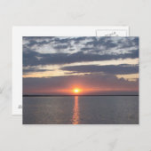Sunrise Over Lake Briefkaart (Voorkant / Achterkant)