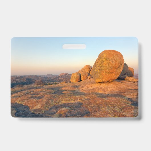 Sunrise over Matobo Hills Badge (Voorzijde)