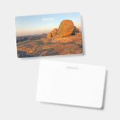 Sunrise over Matobo Hills Badge (Voor- en achterkant)