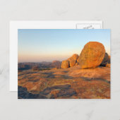 Sunrise over Matobo Hills Briefkaart (Voorkant / Achterkant)