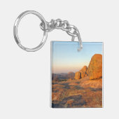 Sunrise over Matobo Hills Sleutelhanger (Voorkant Links)