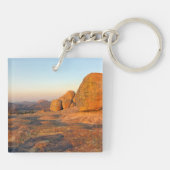 Sunrise over Matobo Hills Sleutelhanger (Achterkant)