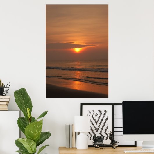 Sunrise over Myrtle #1 Poster (Thuiskantoor)