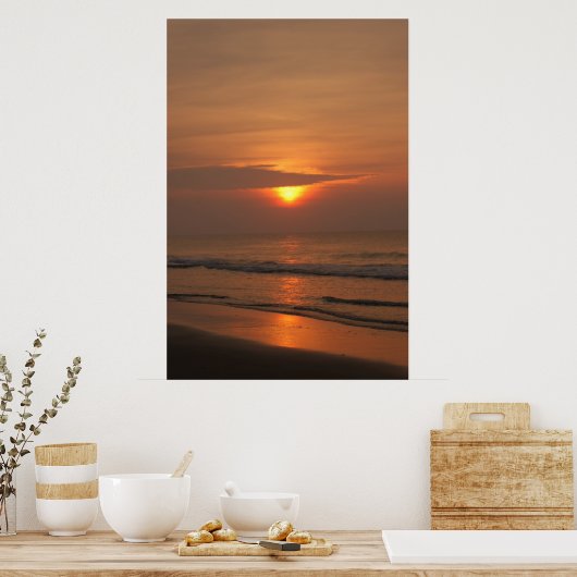Sunrise over Myrtle #1 Poster (Keuken)
