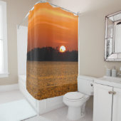 Sunrise Over Perdido Bay Douchegordijn (In situ)