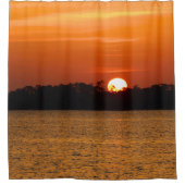 Sunrise Over Perdido Bay Douchegordijn (Voorkant)