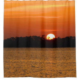 Sunrise Over Perdido Bay Douchegordijn