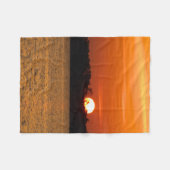 Sunrise Over Perdido Bay Fleece Deken (Voorkant (Horizontaal))