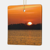 Sunrise Over Perdido Bay Keramisch Ornament (Links)