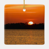 Sunrise Over Perdido Bay Keramisch Ornament (Achterkant)
