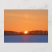 Sunrise Over Prairie | Manitoba, Canada Briefkaart (Voorkant)