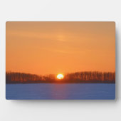 Sunrise Over Prairie | Manitoba, Canada Fotoplaat (voorkant)