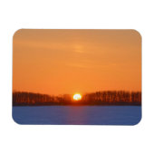 Sunrise Over Prairie | Manitoba, Canada Magneet (Horizontaal)