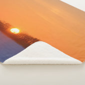 Sunrise Over Prairie | Manitoba, Canada Sherpa Deken (3/4)