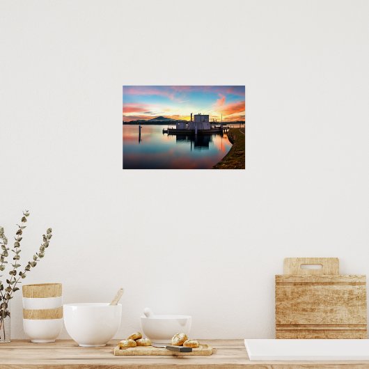 Sunrise over PS Enterprise Poster (Keuken)