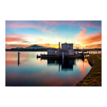 Sunrise over PS Enterprise Poster