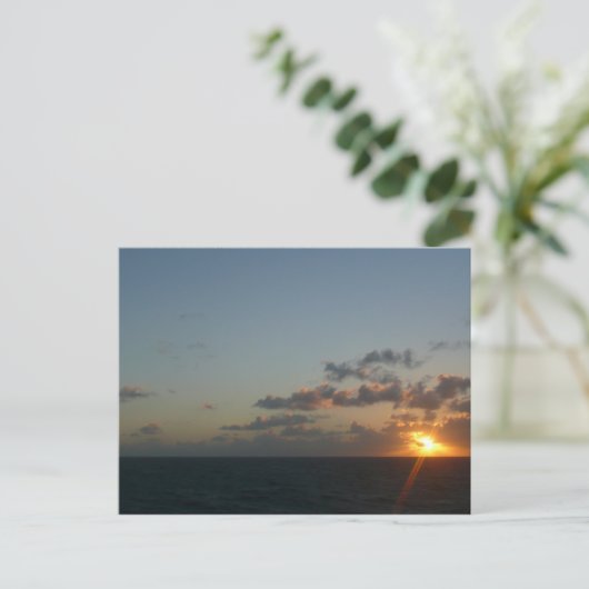 Sunrise over San Juan I Puerto Rico Briefkaart (Staand voorkant)