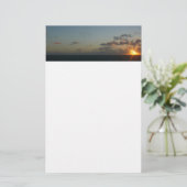 Sunrise over San Juan I Puerto Rico Briefpapier (Staand voorkant)