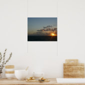 Sunrise over San Juan I Puerto Rico Poster (Keuken)