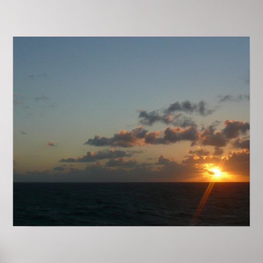 Sunrise over San Juan I Puerto Rico Poster (Voorkant)