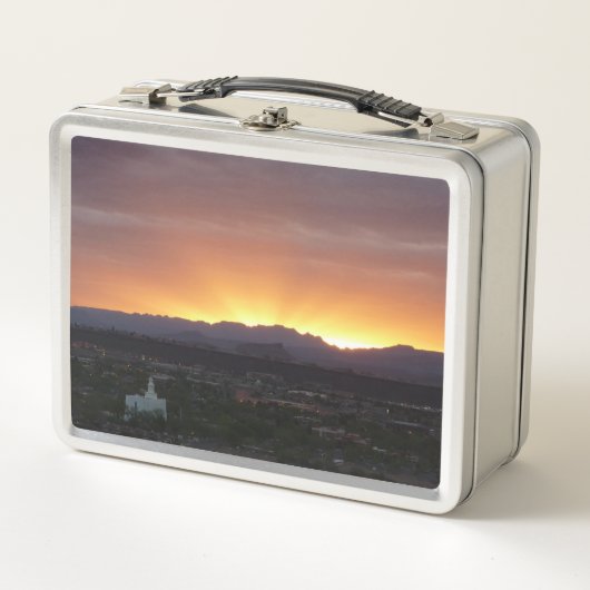 Sunrise over St. George Utah Landscape (Voorkant)