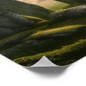 Sunrise over Stonehenge Digital Art Poster (Hoek)