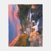 Sunrise over Swiftcurrent Creek Fleece Deken (Voorkant)
