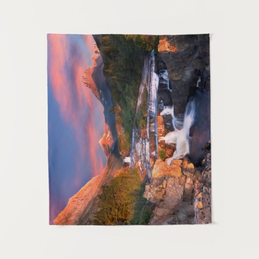 Sunrise over Swiftcurrent Creek Wandkleed (Voorkant)