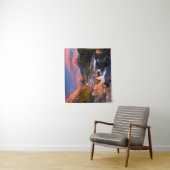 Sunrise over Swiftcurrent Creek Wandkleed (In situ)