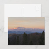 Sunrise over Tatras Briefkaart (Voorkant / Achterkant)