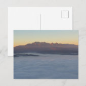 Sunrise over Tatras Briefkaart (Voorkant / Achterkant)