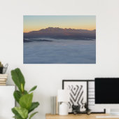 Sunrise over Tatras Poster (Thuiskantoor)