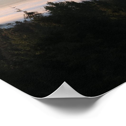 Sunrise over Tatras Poster (Hoek)