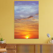 Sunrise Over the Nile Canvas Afdruk (Insitu (Woonkamer))