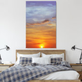 Sunrise Over the Nile Canvas Afdruk (Insitu (Slaapkamer))