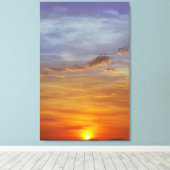 Sunrise Over the Nile Canvas Afdruk (Insitu (Houten vloer))