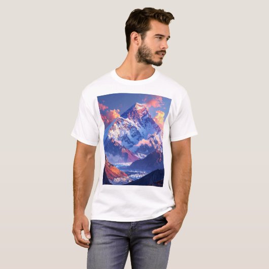 Sunrise Over the Sacred Summit T-shirt (Voorkant volledig)