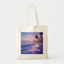 Sunrise Over The Shore - Plastic-Free Purpose Tas