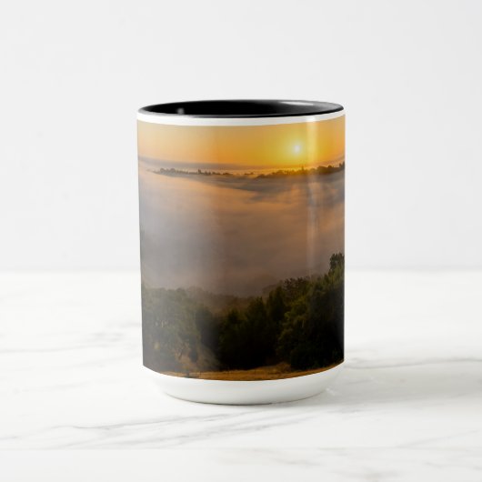Sunrise Over Valley Fog Mok (Midden)