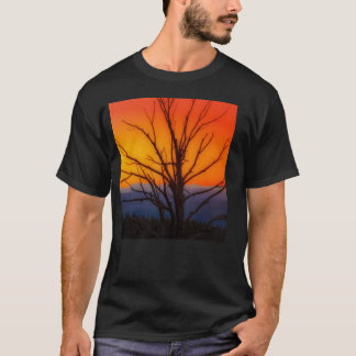 Sunrise Over Yellowstone National Park Design T-shirt