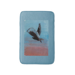 Sunrise Owl Art Badmat