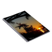 Sunrise Palm Ocean Notitieboek (Rechterzijde)