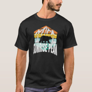 Sunrise Peak Arizona Beer Retro Hexagon Classic Bl T-shirt