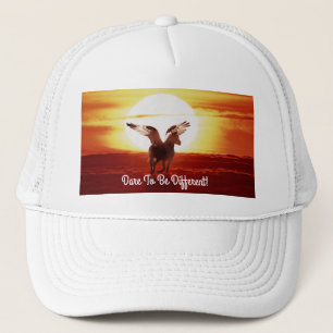 Sunrise Pegasus Trucker Hoed Pet