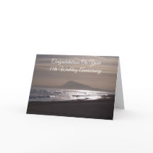 Sunrise Personalized 35th Wedding Jubileum