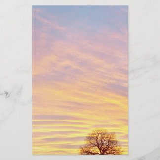 Sunrise Personalized Stationery Briefpapier