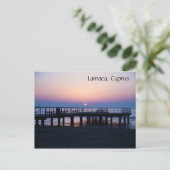 Sunrise Pier Briefkaart (Staand voorkant)
